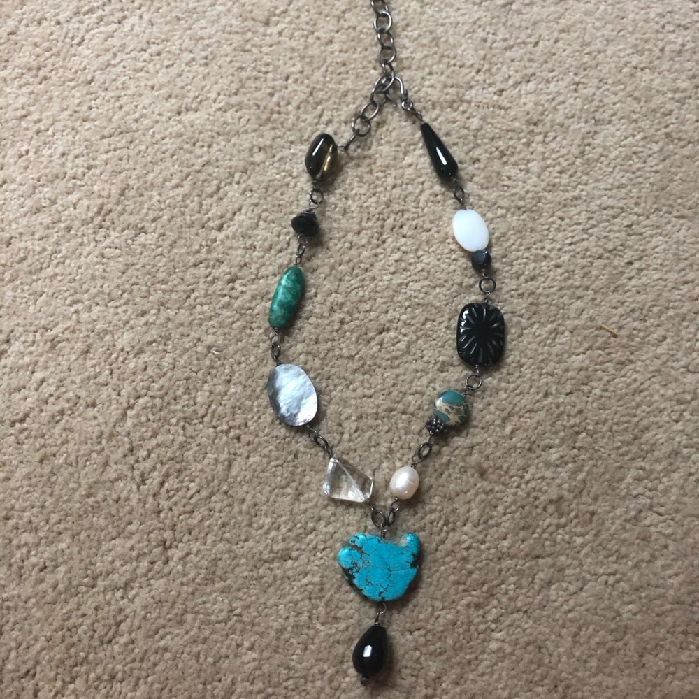 Semi precious stone necklace